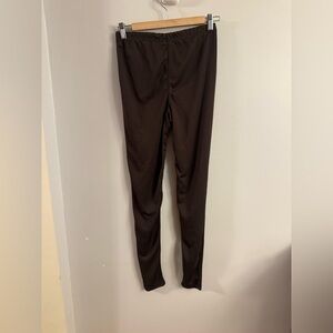 BLACK BEAR Thermal Base Layer Leggings Women’s Small Black